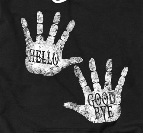 Personalized Hello And Goodbye Funny Humor Daily Greetings Vintage Art