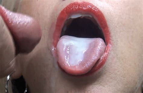 Hot Cum On The Tongue Djp215