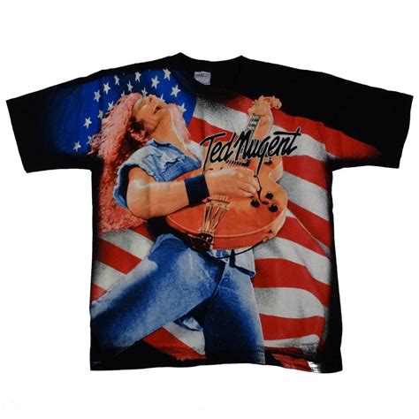Ted Nugent Vintage T Shirt One Nation Under Ted Tarks Tees