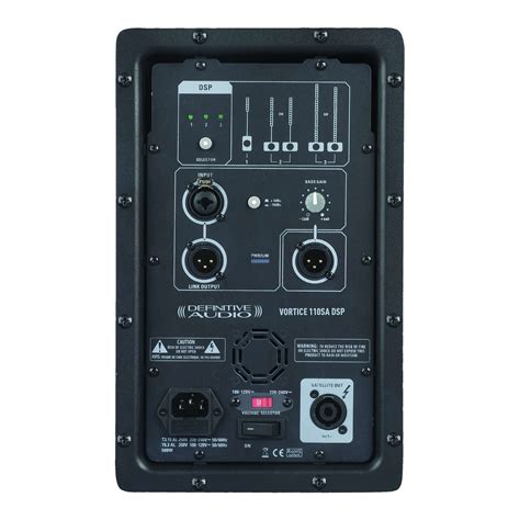 On peut créer soi même un circuit de filtre actif de type butterworth à l'aide d'un ampli op. DEFINITIVE AUDIO VORTICE 110SA DSP CAISSON BASSE ACTIF ...