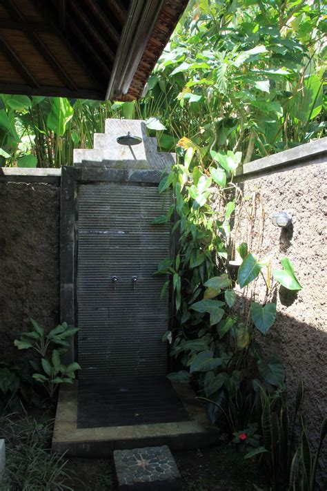 Central Bali You Have An Inside And Outside Shower We Preferred The