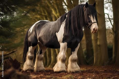 Shire Horse England Shire Horses Are Among The Largest Horse Breeds