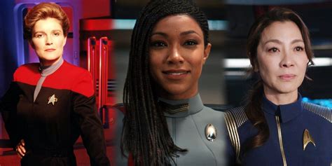 Star Trek Every Female Captain So Far Screen Rant