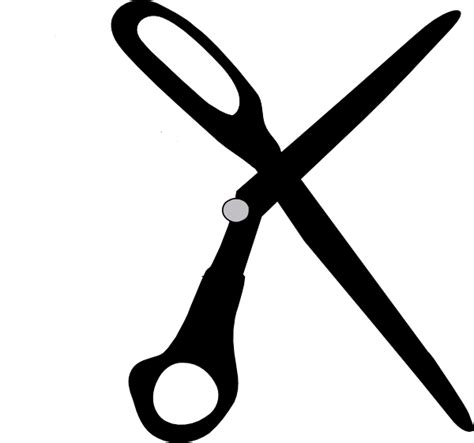 Black Scissors Letter K Clip Art At Vector Clip Art Online