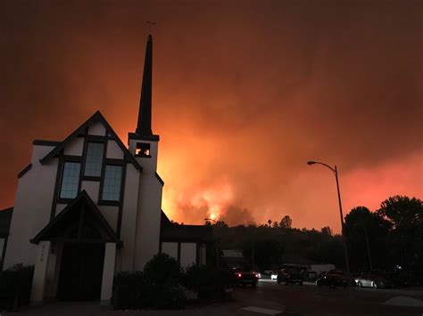 Carr Fire Forces Evacuations Throughout Redding Shasta Lake