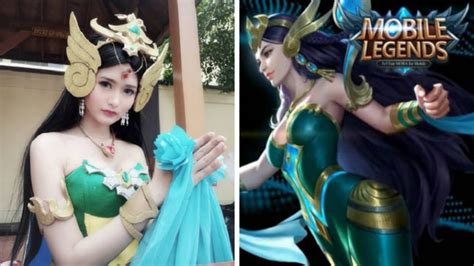 7 potret cosplay hero mobile legends ini akan bikin kalian tergoda