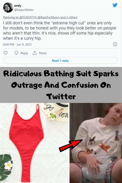 Ridiculous Bathing Suit Sparks Outrage And Confusion On Twitter In 2022 Easy Hairstyles For