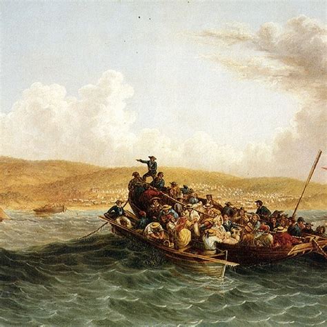 British Settlers Landing In Algoa Bay In 1820 By Thomas Baines An