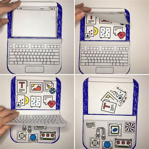 Build Your Own Paper Computer Printable Technology Activity