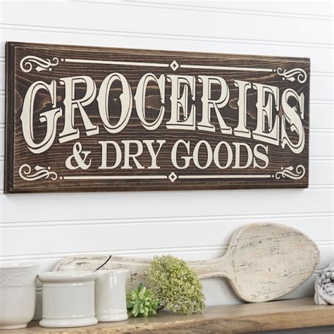Groceries Sign Etsy