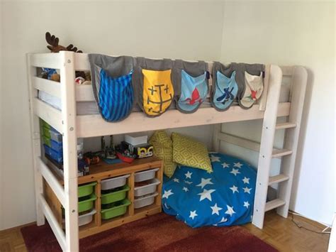 Gerade die kleinen lieben es, von oben das. Hochbett Flexa weiß in München - Kinder-/Jugendzimmer ...
