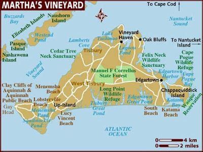 Marthas Vineyard Ma Map Of Martha S Vineyard Massachusetts Martha