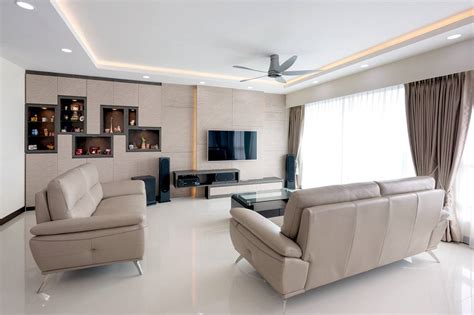 A 5 Room Hdb Bto Flat With A Chic Contemporary Look Lookbox Living