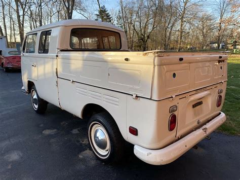1970 Volkswagen Double Cab Pickup White Rwd Manual For Sale Photos