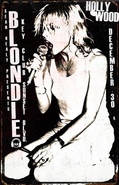 Blondie Music Concert Posters Punk Poster Music Poster