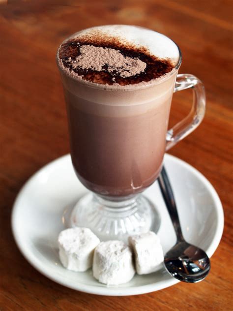 Homemade Hot Chocolate And Marshmallows Dairy Free Opt
