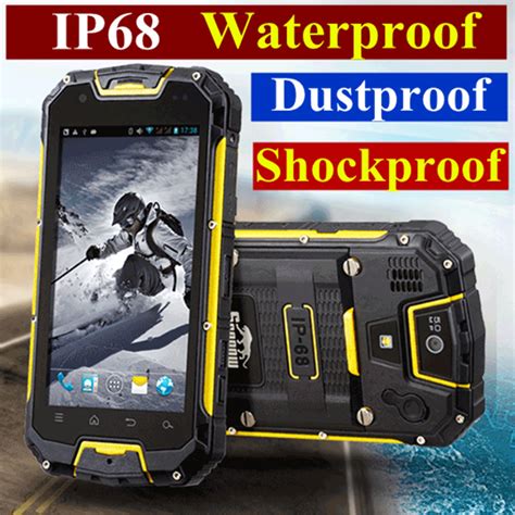 Original Snopow Waterproof Phone M8c M8 Cell Mobile Phone Android Smart