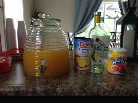 New Party With Alcohol Punch 1 Dole Pineapple Juice Can