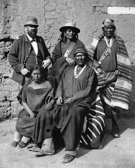 Group Portrait With Juanita And Navajo Chief Manuelito Photographer