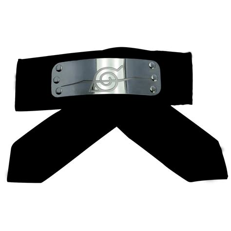 Headband Naruto Shippuden Black Abystyle Anti Konoha Mens Clothing