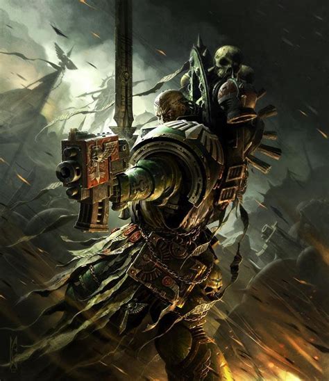 Dark Angels Codex Warhammer 40k Artwork Warhammer Art Dark Angels 40k