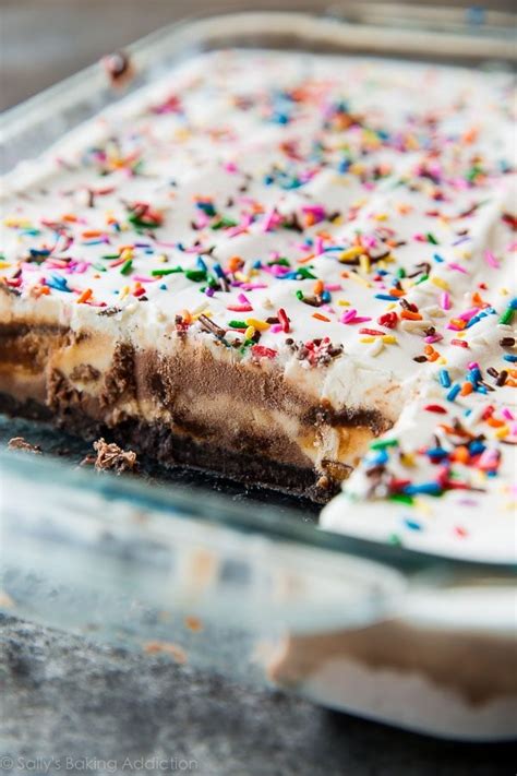 Easy 5 Layer Ice Cream Cake Sallys Baking Addiction