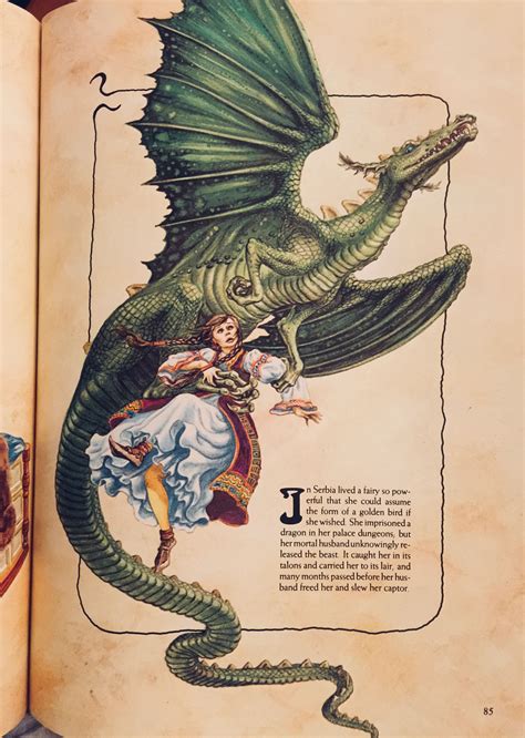 Artwork From The Enchanted World Dragons By The Editors Of Time Life