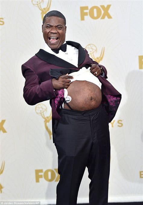 Tracy Morgan Flashes Belly And Kisses Wife On Red Carpet At Emmys