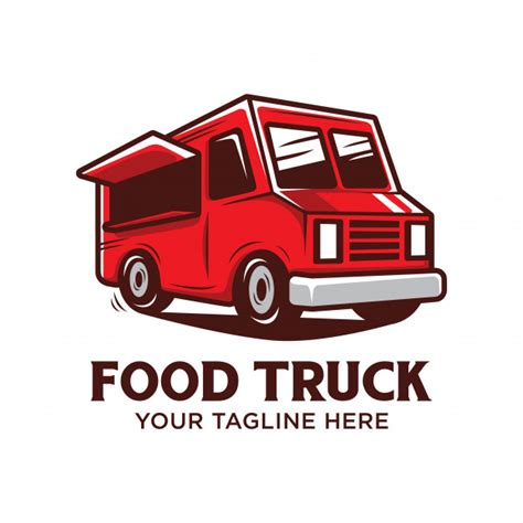 Download this premium vector about food truck logo vector, and discover more than 13 million professional graphic resources on freepik Premium Vector | Food truck logo with red food truck vector illustration isolated