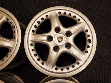 Oem 993 911 Targa 17” Speedline 2 Piece Magnesium Alloy Wheels