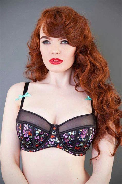 Pin By The Melancholy Tardigrade On My Ginger Obsession Bra Printed