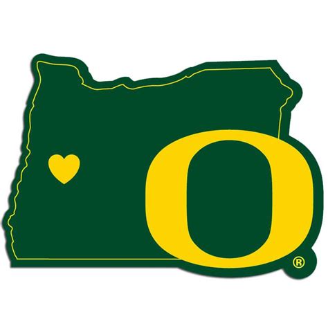 ~oregon Ducks Decal Home State Pride Style~ Backorder Oregon Ducks