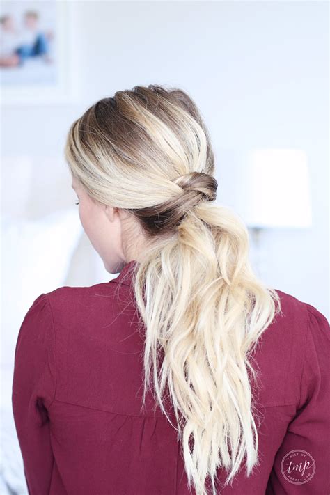 Cute And Easy Ponytail