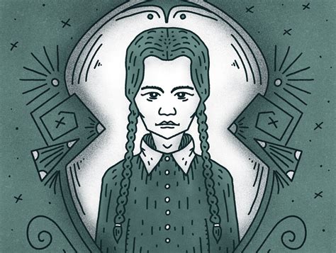 Wednesday Addams By Blake Haake On Dribbble
