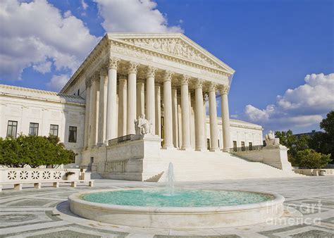 The Us Supreme Court Building Photograph By B Christopher