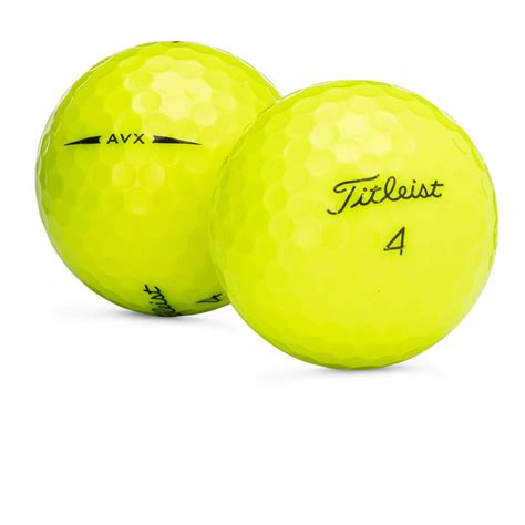 48 Titleist Avx Yellow Used Golf Balls Perfect Mint Aaaaa Free
