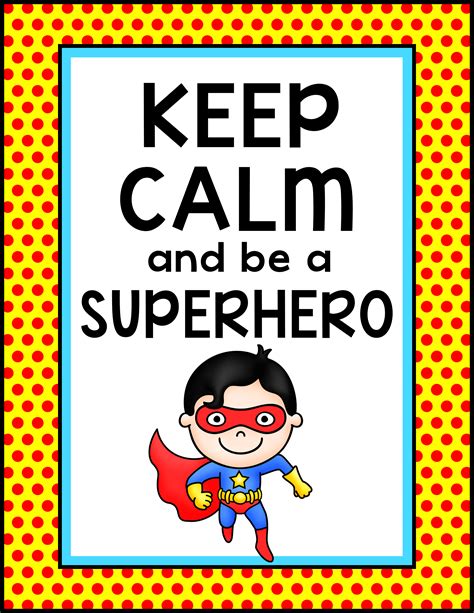 Free Superhero Poster Superhero Classroom Superhero Classroom Theme