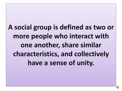 Individual Group And Society Ppt
