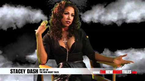 On The Set Of The New Night Tales Stacey Dash Interview Youtube