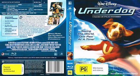 Underdog 9398580254076 Disney Blu Ray Database