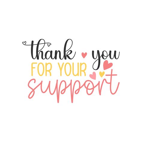 Thank You For Your Support Etsy Shop Sticker Thank You Happy Mail