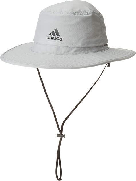 アディダス Adidas Wide Brim Golf サンハット ホワイト ロゴ ユニセックス 送料無料 日よけ Us正規品 Hat ワイド