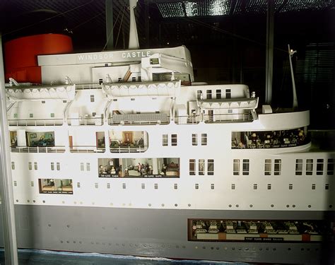 Windsor Castle 1959 Passenger Vessel Liner Royal Museums Greenwich