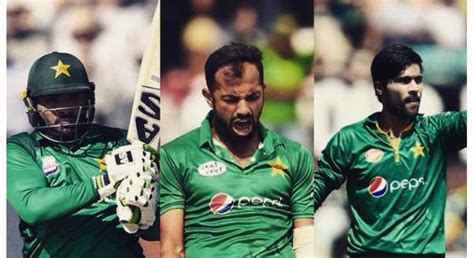 Mohammad Amir Wahab Riaz Asif Ali Included In Pakistans World Cup