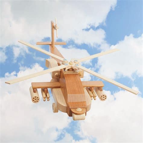 Mil Spec Apache Helicopter Woodworking Plan Helicopter Wooden Toys