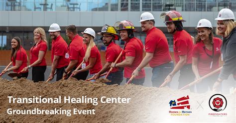 Homes For Heroes Foundation Supports New Firefighters Healing Center