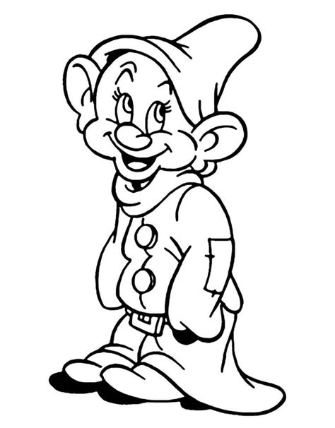 Printable coloring pages of snow white, bashful, doc, dopey, grumpy, happy, sleepy and sneezy from disney's snow white and the seven dwarfs. Seven Dwarfs Coloring Pages - Free Printable Coloring ...