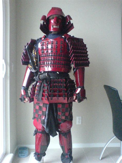 Red Samurai Armour 5 By Tulloran On Deviantart