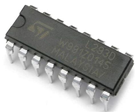 Generic Ch154 L293d Motor Driver Ic And Base 2 Piece Eth Components