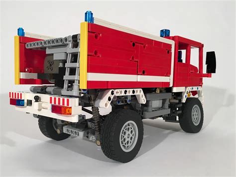 Moc Forest Fire Truck Lego Technic Mindstorms Model Team And